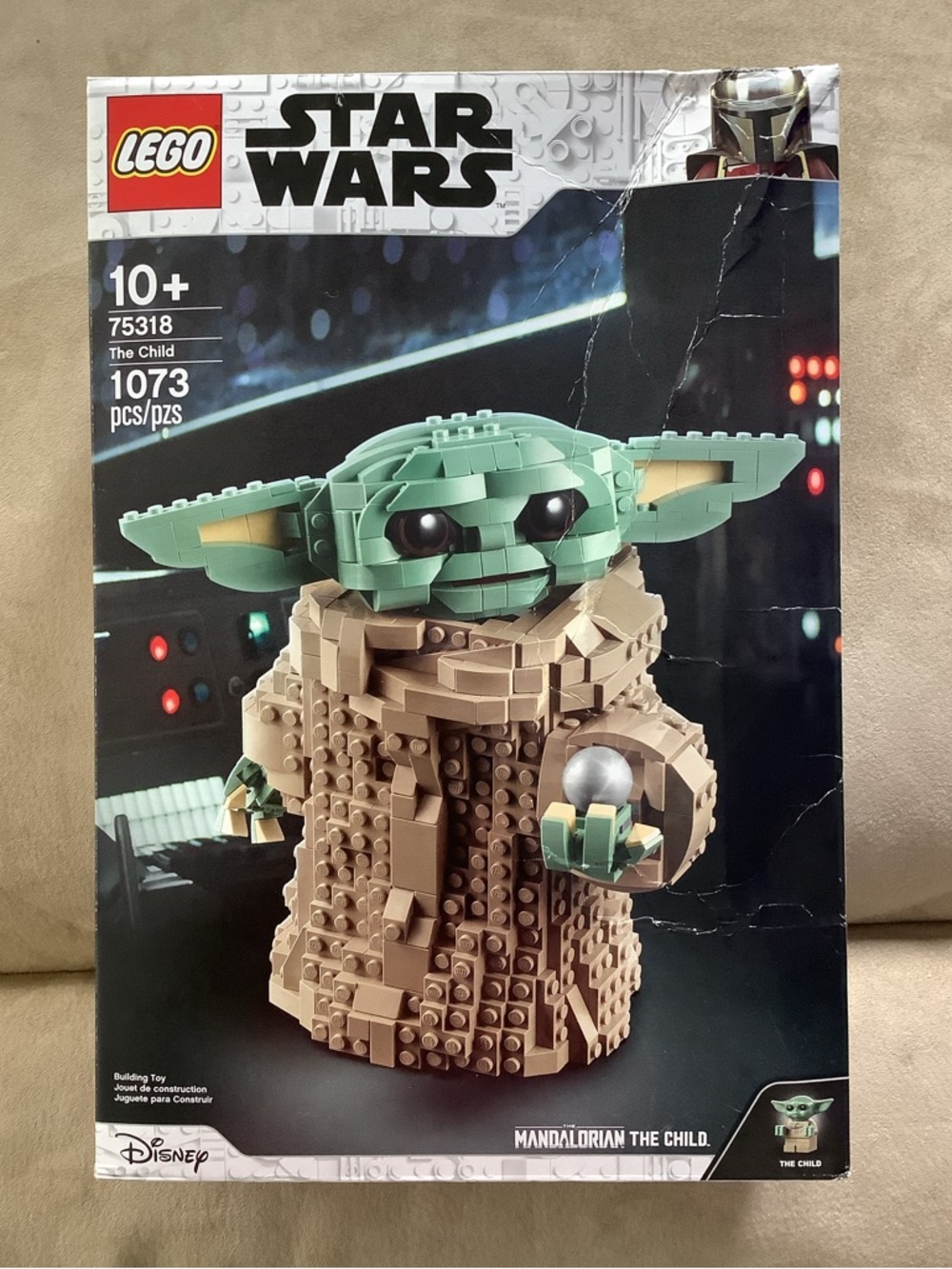 LEGO Star Wars Retired Mandalorian The Child Grogu #75318.. 1073 pieces, Sealed